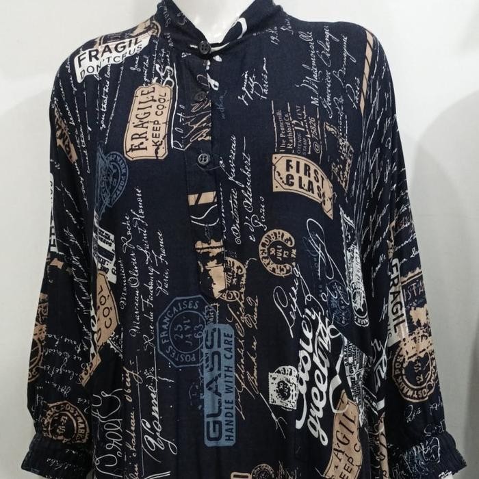 [New Collection Kaftan] Kaftan Rayon Dewasa Motif Part2 Muslim Nyaman Wanita Gamis Dress - Koran Bir