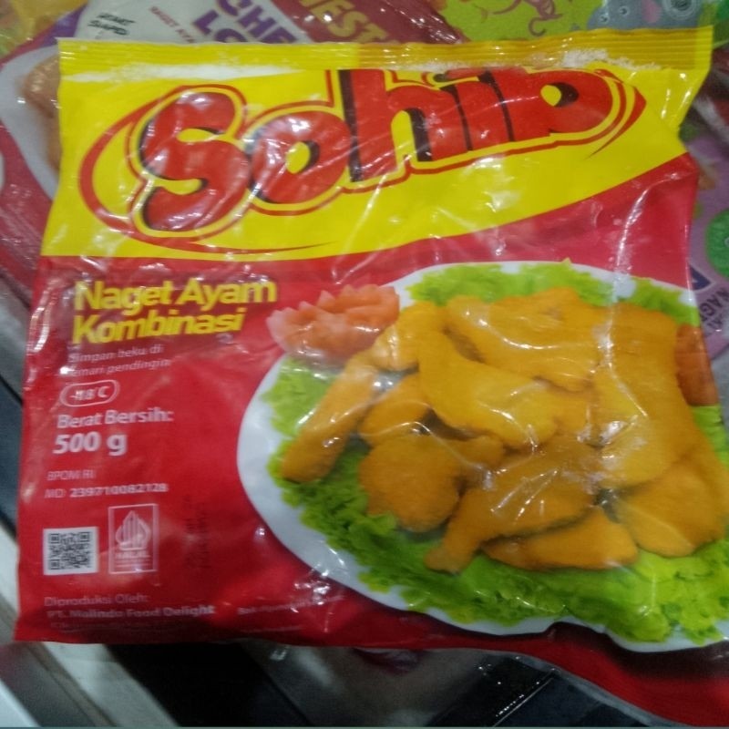

nugget chicken SOHIB 500 gram