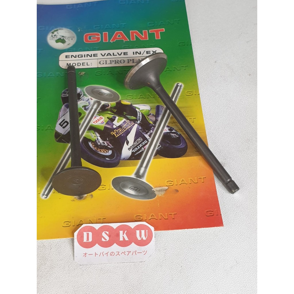 Klep Set IN EX GL PRO  PLATINA Giant