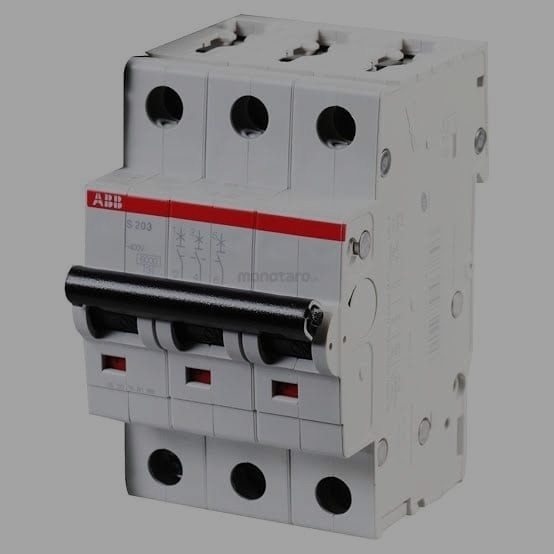 mcb 3 phase 32a abb
