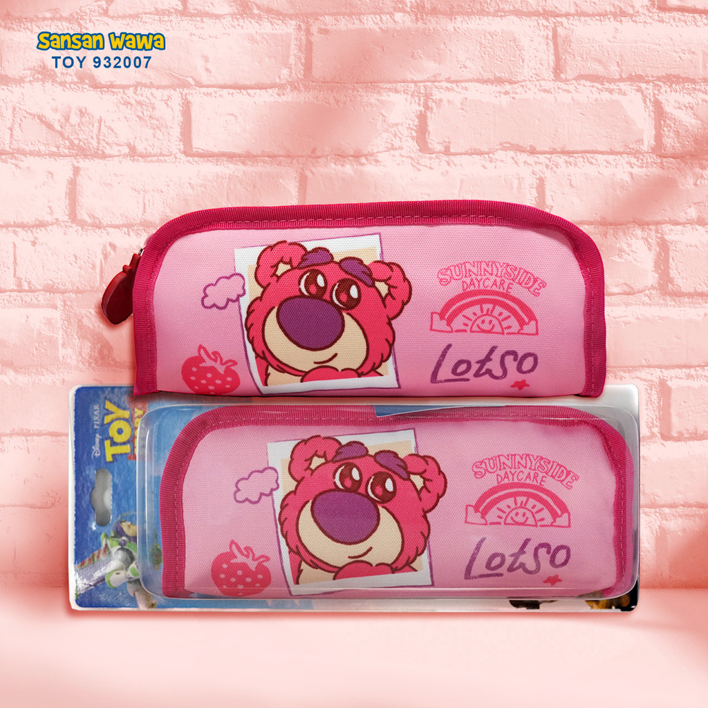 

Tempat pensil Lotso original - pencil case gemes, multifungsi, bisa untuk alat tulis & makeup