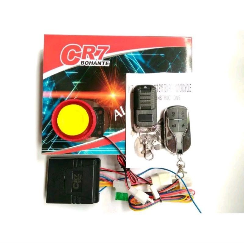 REMOT ALARM MOTOR SYSTEM CR 7 / REMOT STARTER ALARM ANTI MALING CR 7