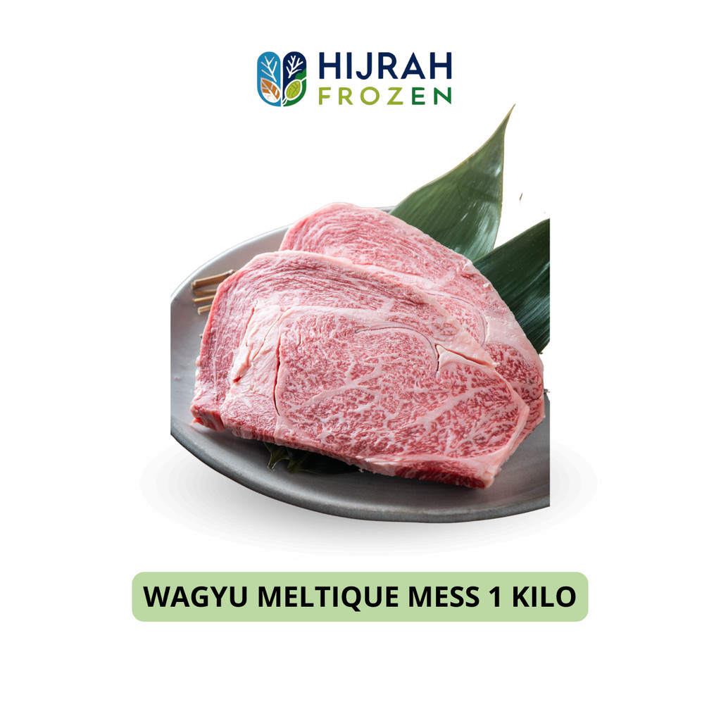 

HIJRAH FROZEN WAGYU MELTIQUE MESS 1 KILO / Cut Mix