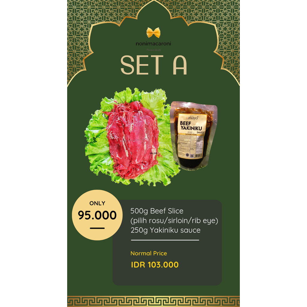 

RAMADHAN HAMPERS SET A