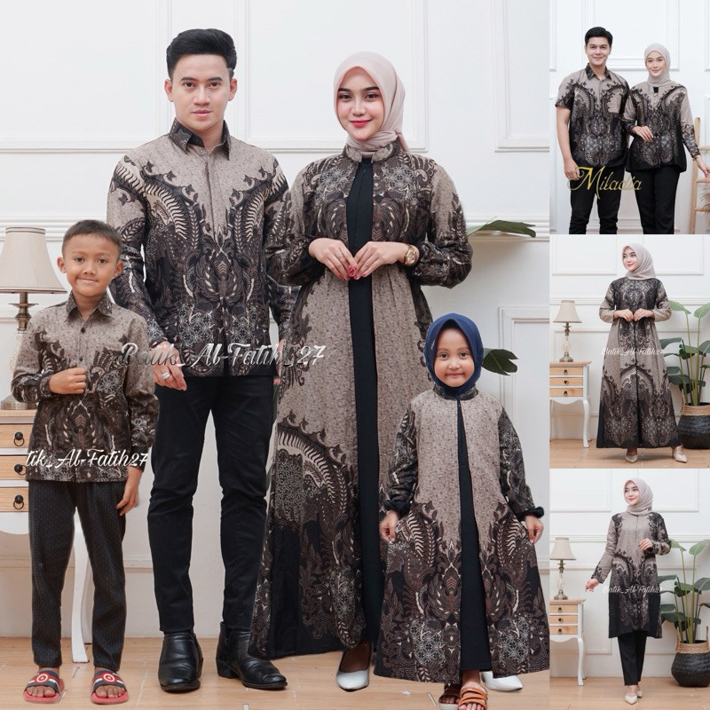 PROMO RAMADAN Baju Batik Couple Baju Couple Pasangan Kondangan Batik Kapelan Suami Istri 2023 Baju b