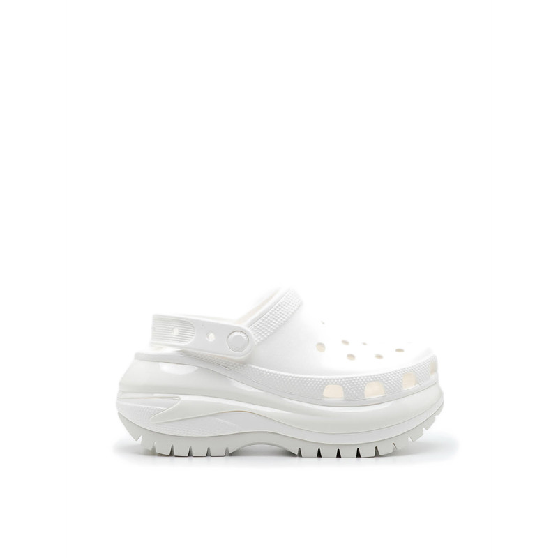Crocs Classic Mega Crush Unisex Clog - White