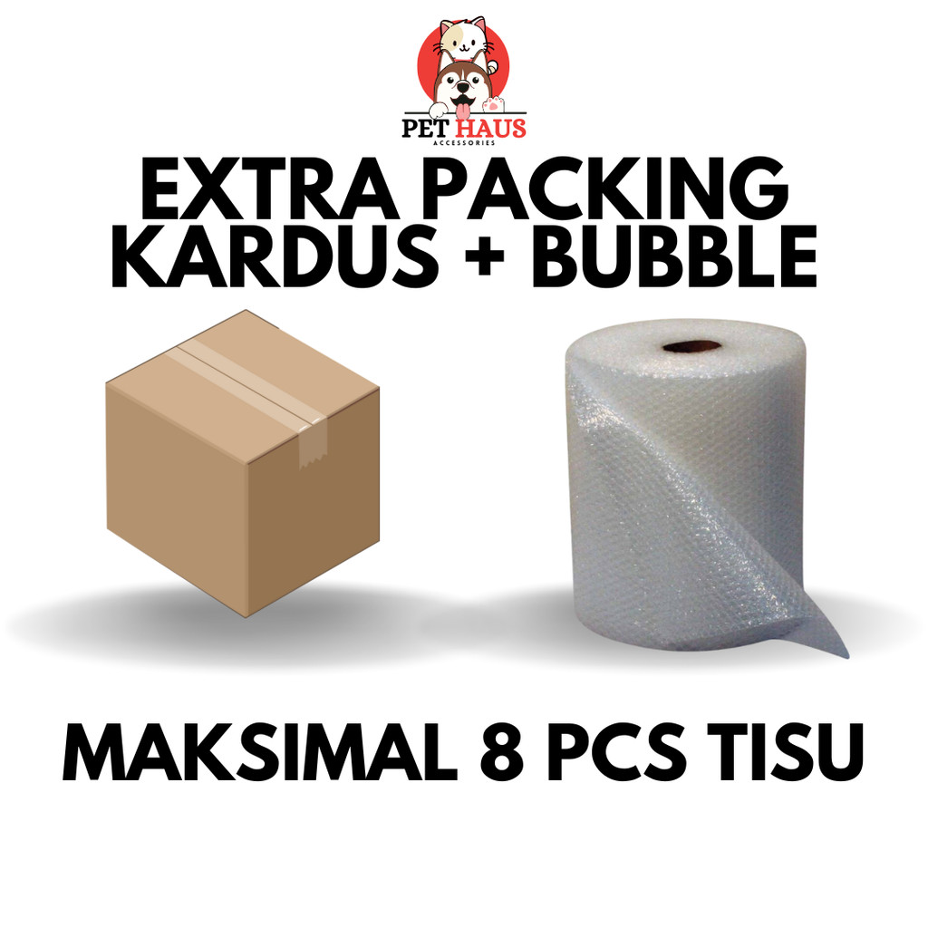 

[EXTRA BUBBLE + KARDUS] Packing Tambahan Untuk Maksimal 8 Pack Tissue