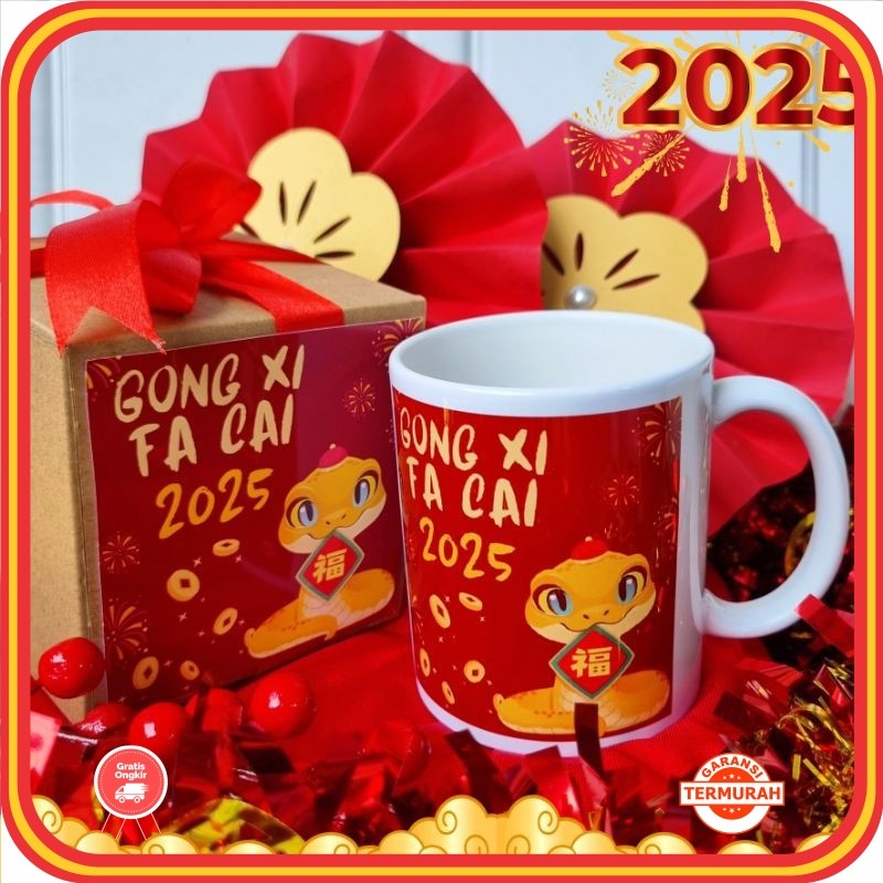 

Kado Valentine Romantis Unik Lucu Kreatif Besar / hampers imlek / giftbox Sincia CNY / kado imlek mug Naga