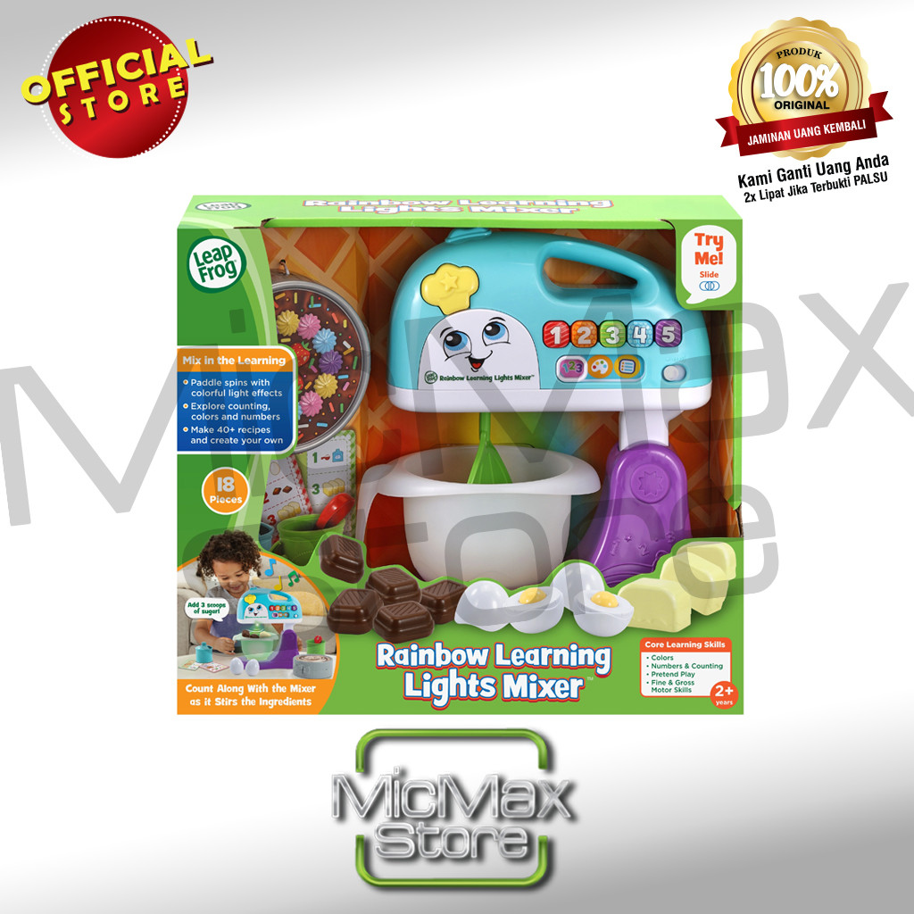 LeapFrog LEAP FROG Rainbow Learning Lights Mixer LPF80-617903