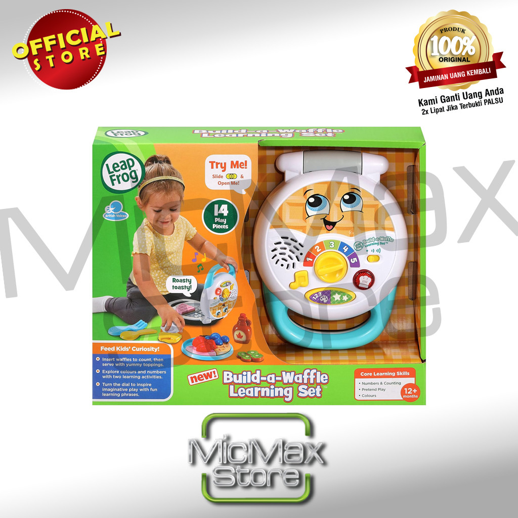 LeapFrog LEAP FROG Build a Waffle Learning Set LPF80-616700