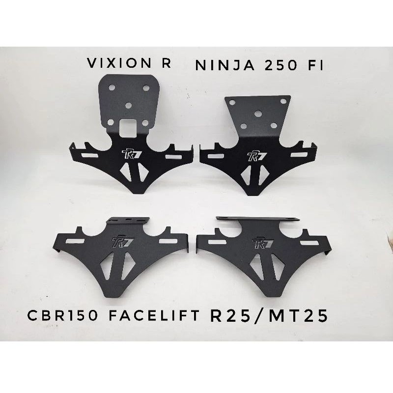 Tail Tidy Motor Vixion R Ninja 250 Fi CBR 150 Facelift R25 MT25 TR7 Tebal 2 Mili bracket brecket bre