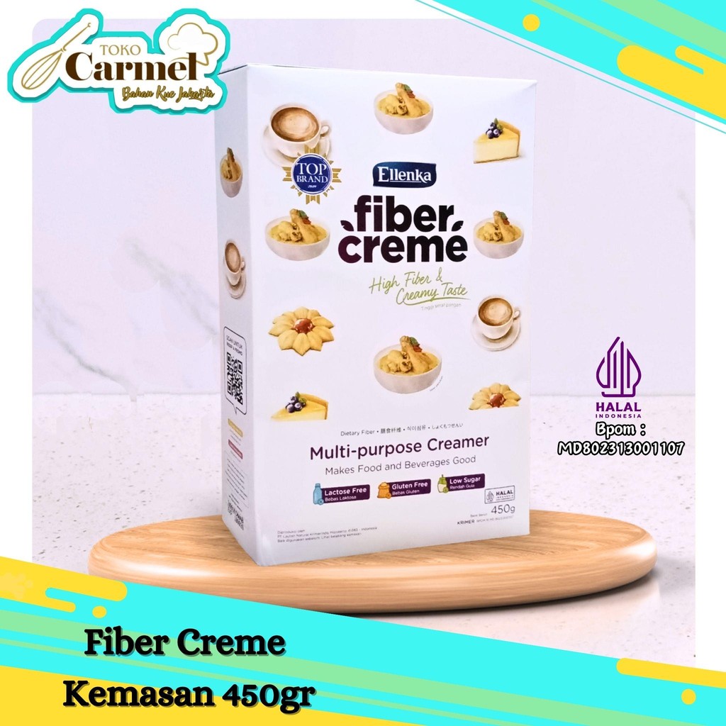 

Fiber Creme 450gr - Creamer Pengganti Santan Susu