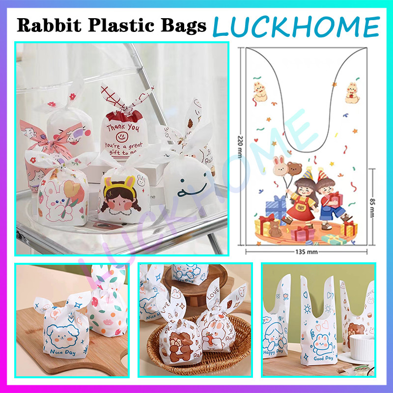 

Bingkisan Snack Ulang Tahun Anak Rabbit 14X23CM Plastik Snack Souvenir Ulang Tahun Plastik Kantong Bingkisan Souvenir Snack