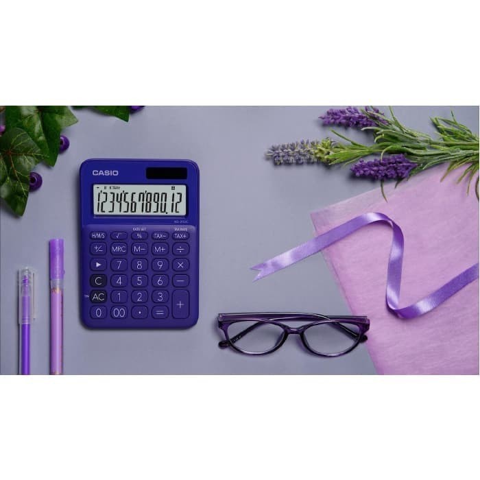 

CASIO Colorful Calculator MS-20UC-Purple