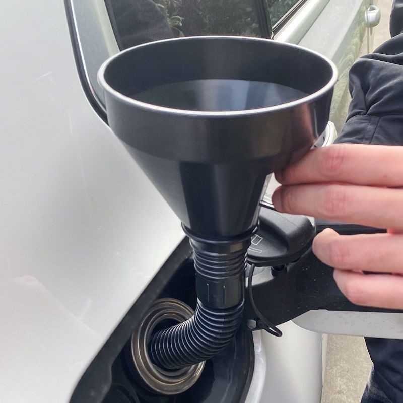 COD Corong Saringan Bensin Oli Minyak Goreng Rem Mobil Motor Matic Leher Panjang Bahan Plastik Besar
