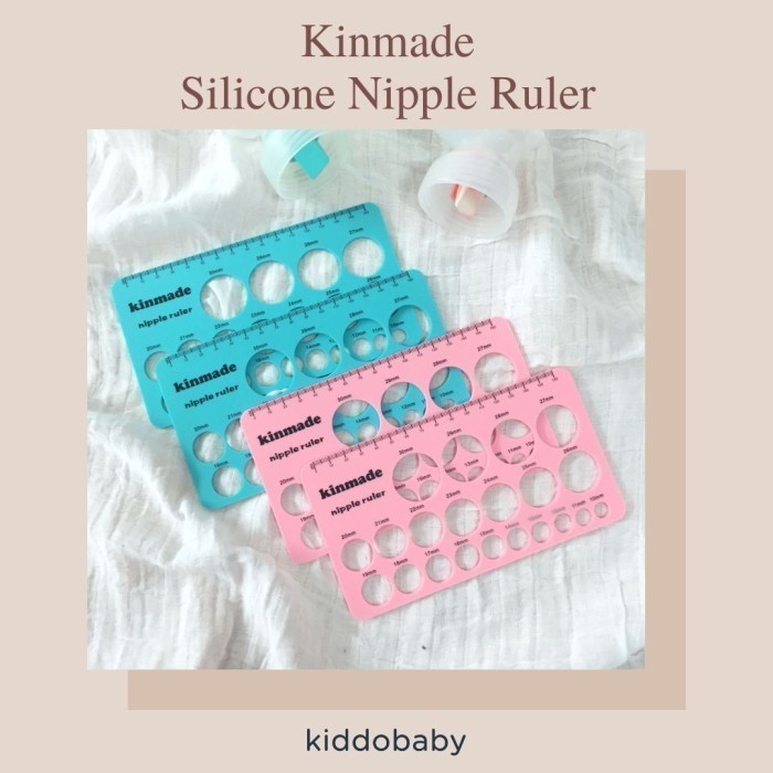 

PROMO!! -Kinmade Silicone Nipple Ruler / Penggaris Puting - Ruler - Mint
