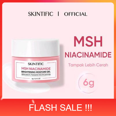 PROMO SKINTIFIC - MSH Niacinamide Bightening Moisturizer 6gr (PINK)