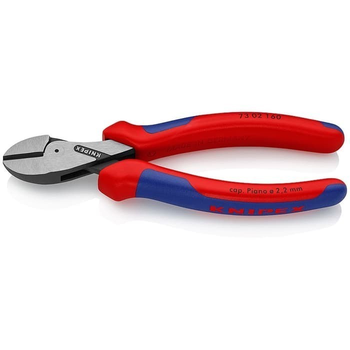 KNIPEX Tang Potong Diagonal 73 02 160 KNIPEX X-Cut Compact Diagonal Cutter