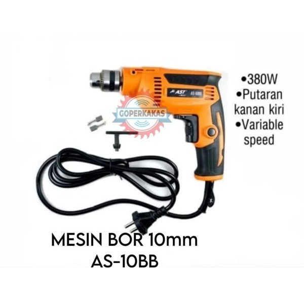 MESIN BOR 10mm - BOR TANGAN -BOR KAYU