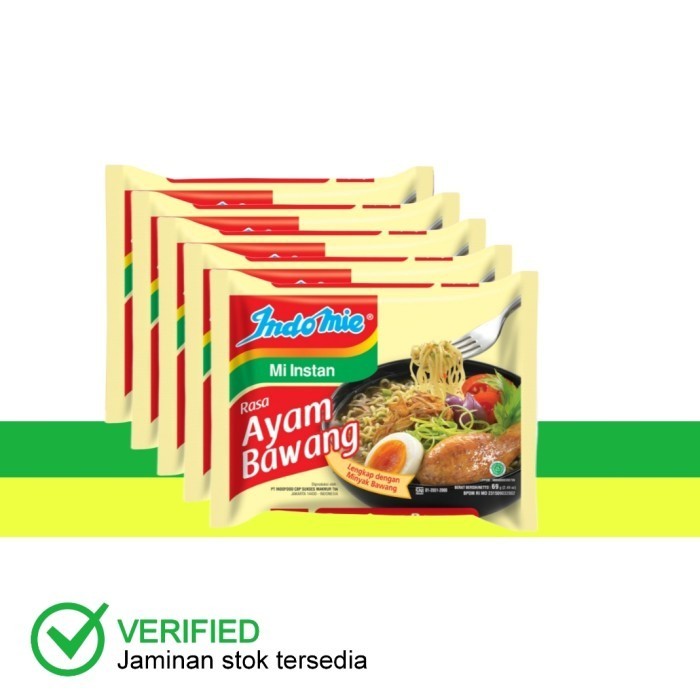 

Indomie Mi Ayam Bawang 5 x 69 g