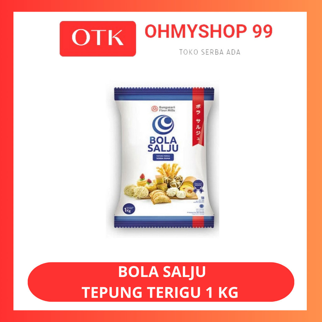 

Tepung Terigu Bola Salju Biru 1 kg