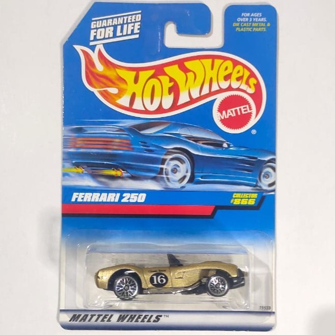 Hot Wheels Ferrari 250 Gold rare