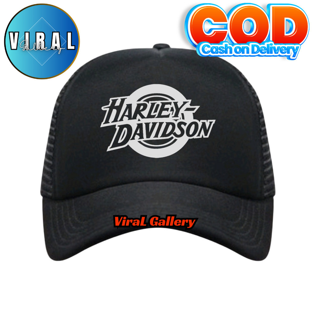 ViraL Gallery Topi Trucker HARLEY DAVIDSON - Topi Distro HARLEY DAVIDSON Logo - Topi HARLEY DAVIDSON