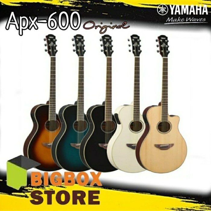 Yamaha Gitar Akustik Elektrik APX-600 / APX600 / APX 600