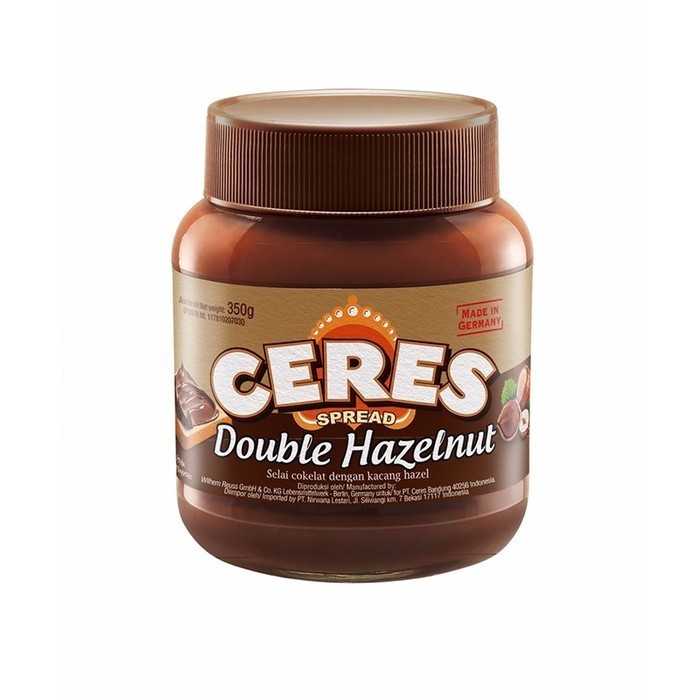 

CERES CHOCO SPREAD D.HAZELNUT 350GR