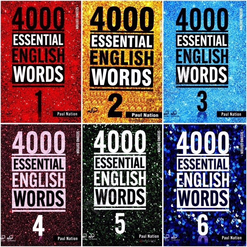 buku fisik 4000 Essential English Words 1 2 3 4 5 6 Second Edition by Paul Nation