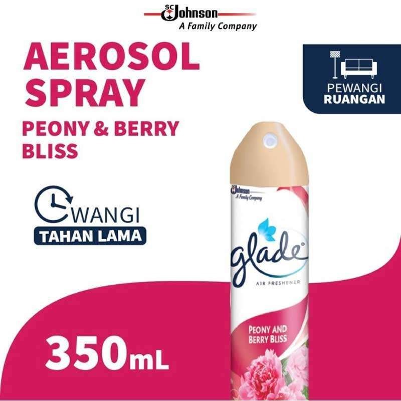 Glade Aerosol Spray Peony & Berry Bliss 350ml