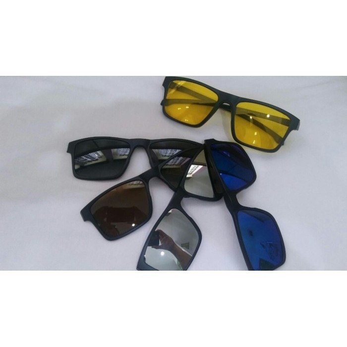 Oakley clip on 5 lensa