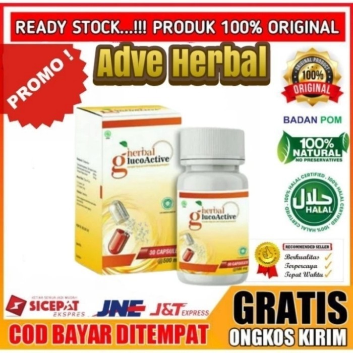 

Gluco Active Obat Herbal Diabetes Manjur Gluco Active Asli Original