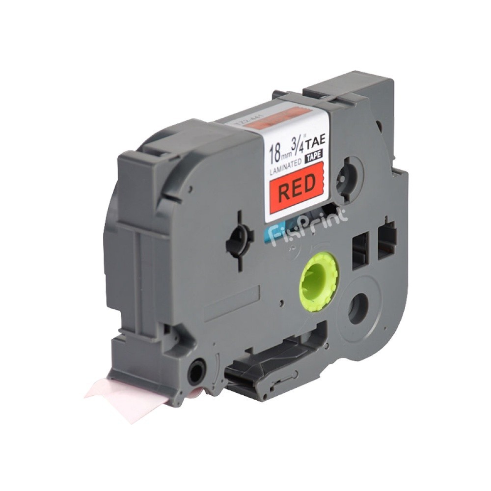 

Comp Label Tape Laminated TZE-441 18mm X 8m Black On Red Cassette Printer Bro PT-D450 PT-E300VP PT-E800T PT-E850TKW PT-P750W PT-P900W PT-P950NW PT-P300BT PT-P710BT PT-9800PCN PT-9700PC