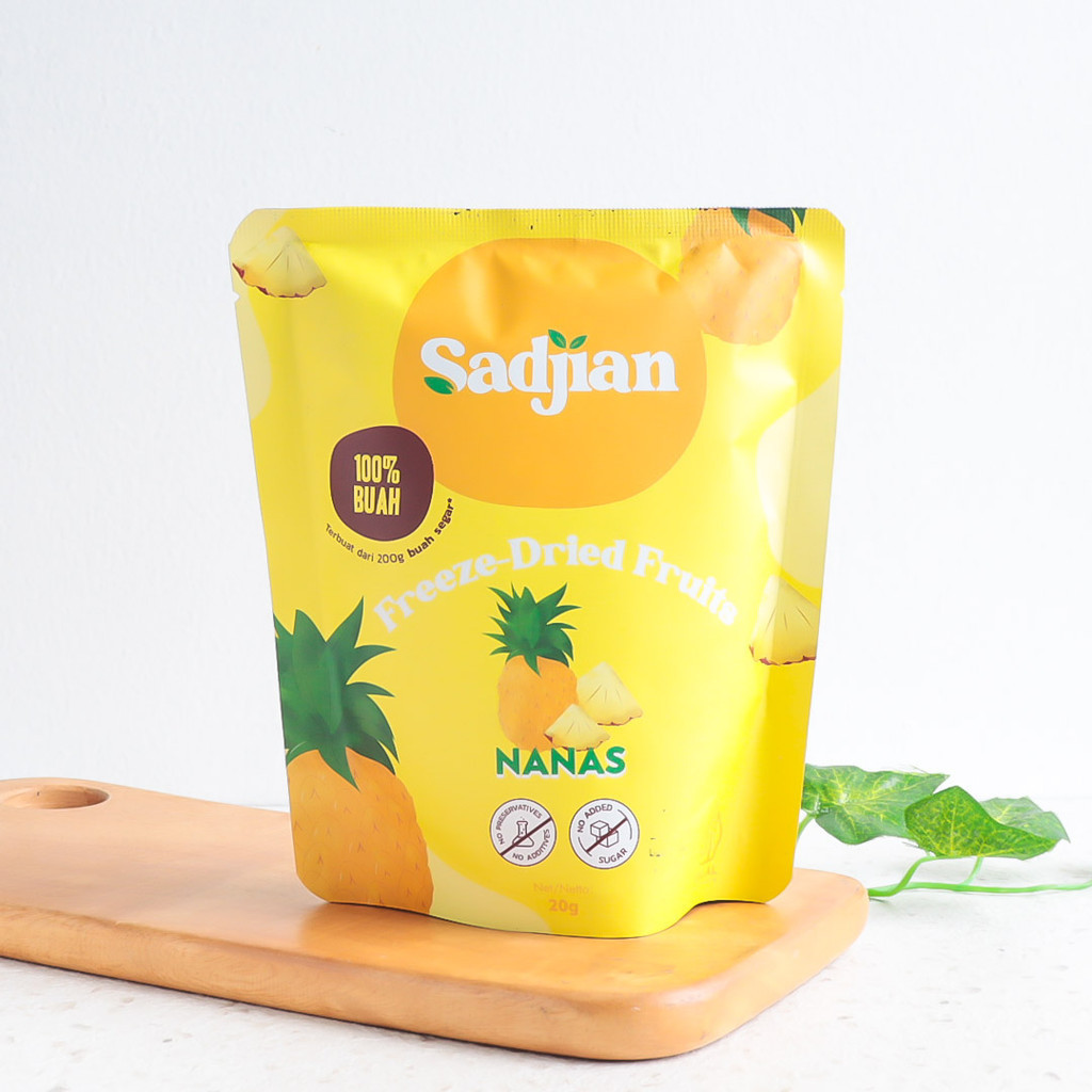 

Pineapple Freeze Dried Nanas - Sadjian