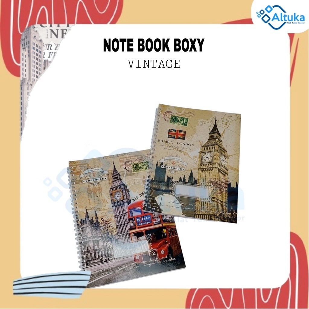 

Buku Tulis / Memo Spiral / Agenda Spiral B5 / Notebook
