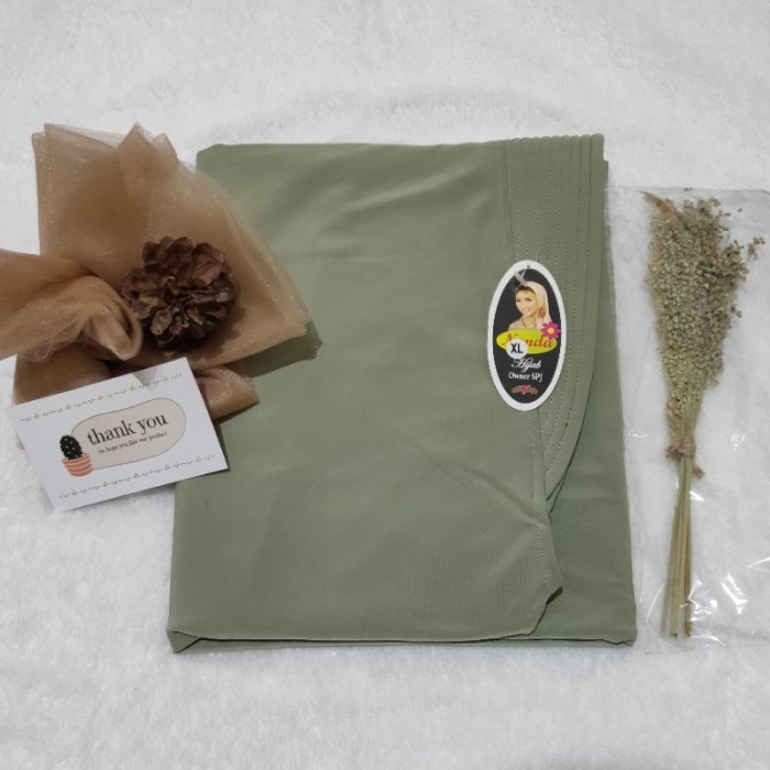 - nanda hijab/jilbab instan bergo syar,i jersi super /jersi