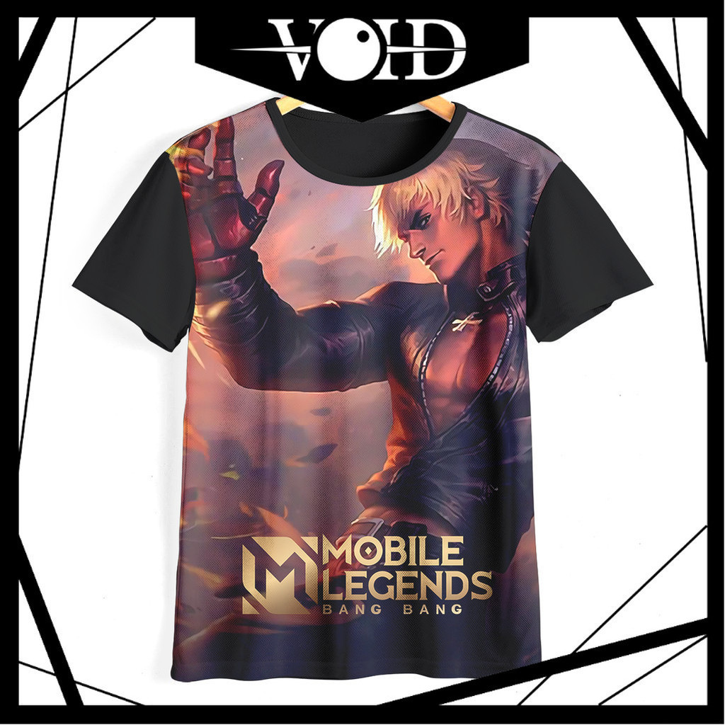 Kaos Mobile Legends Keren dan Adem | Kaos Mobile Legends Anak & Dewasa | 02SML Skin Mobile Legend Gu