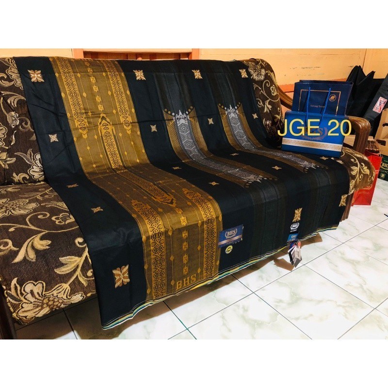 SARUNG BHS CLASSIC JGE/JSK kualitas GOLD / silver  sarung BHS murah Original