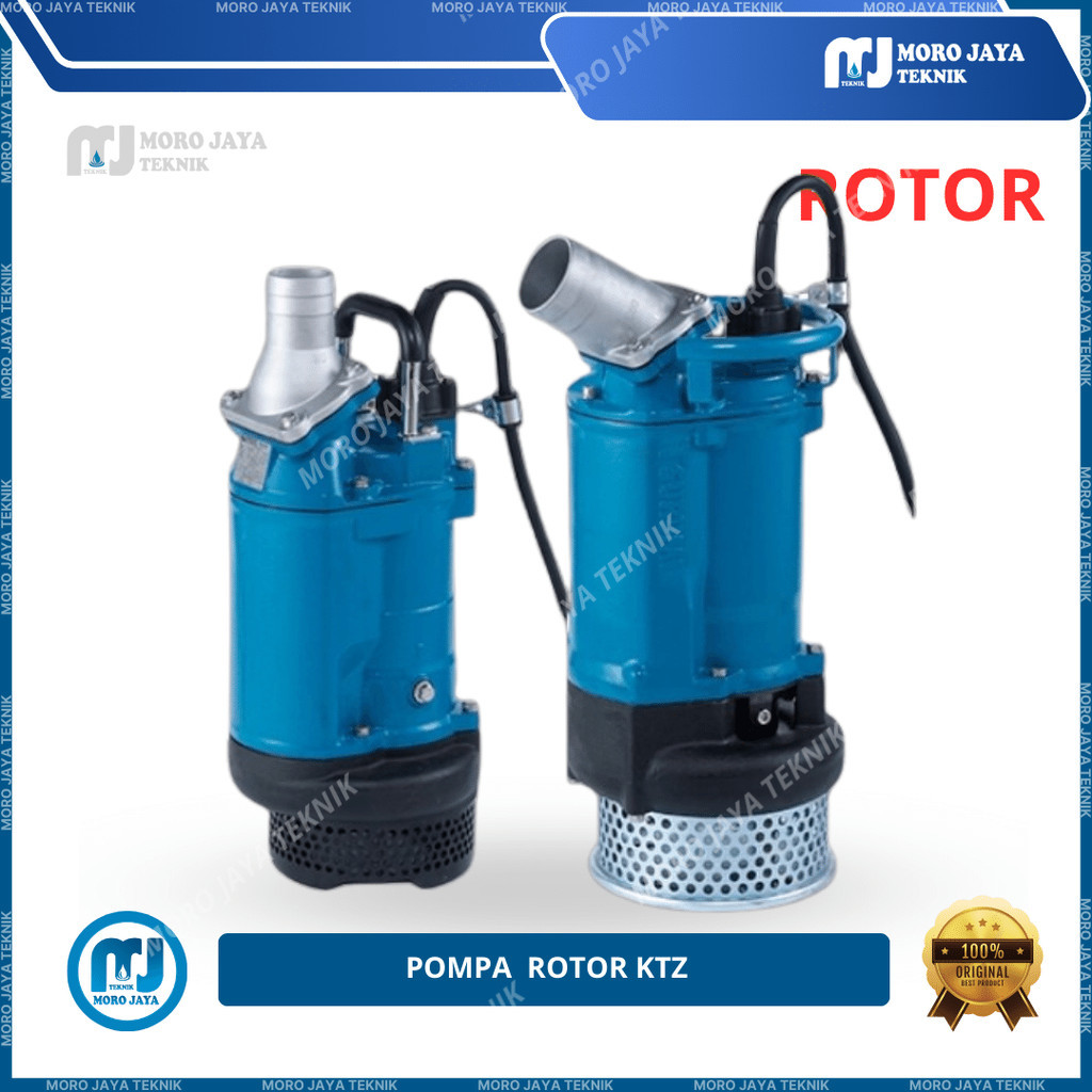 Pompa Celup Submersible Rotor KTZ 35.5 7,5HP Pompa Celup Air Kotor