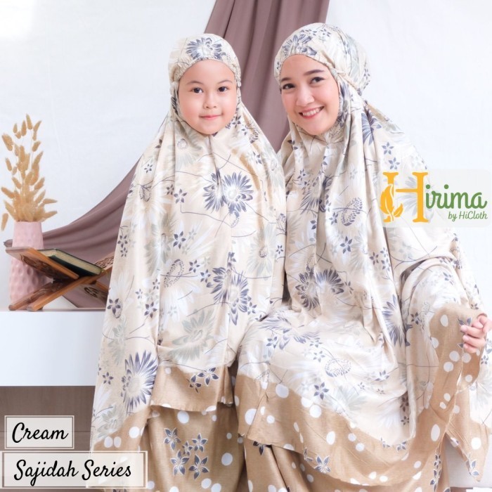 Mukena Rayon Dewasa Jumbo Rempel - Sajidah Biruabu, TK3-5th