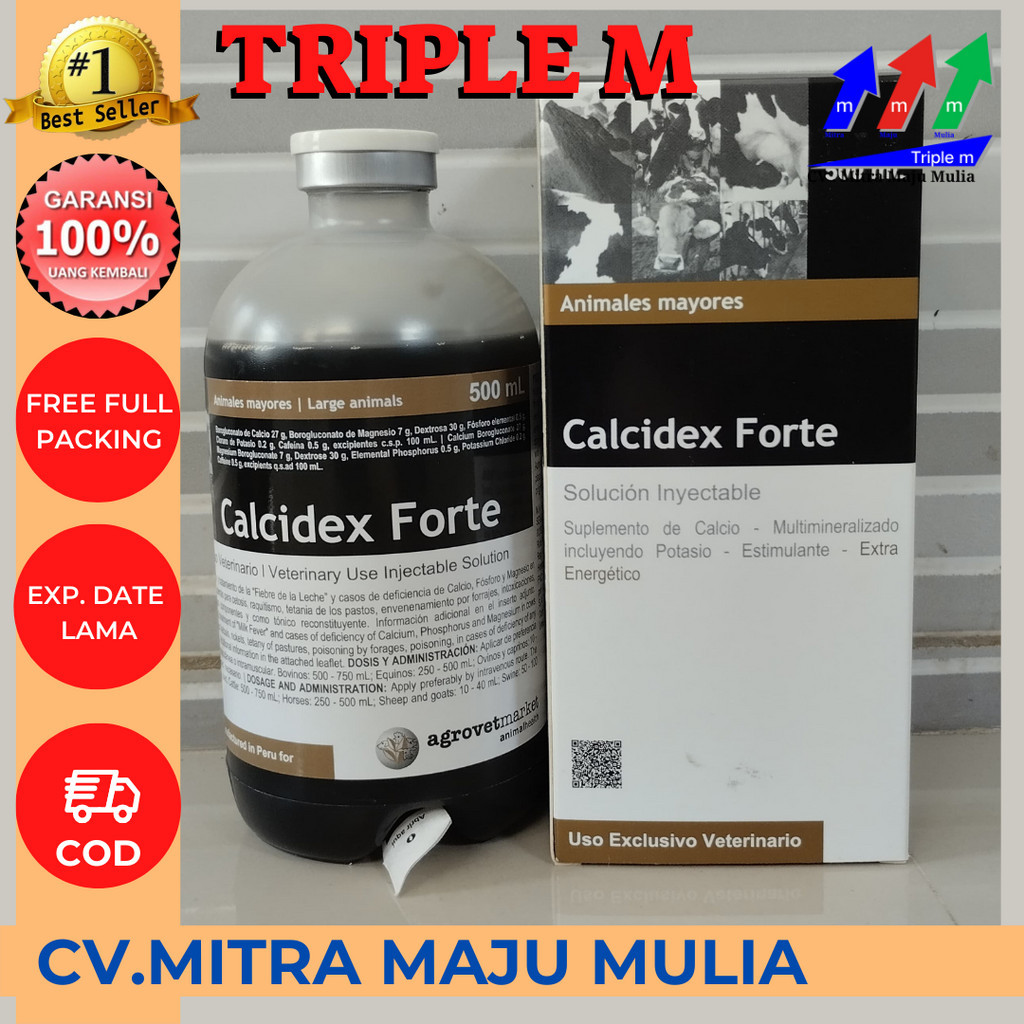 CALCIDEX FORTE 500ML AGROVET