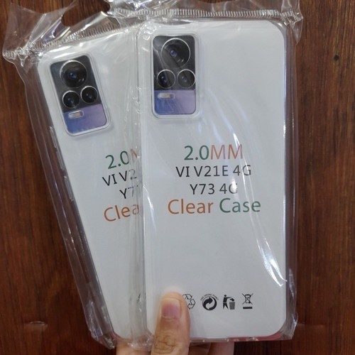 CASE VIVO V21 4G VIVO V21 5G SOFTCASE CLEAR HD PREMIUM BISA COD