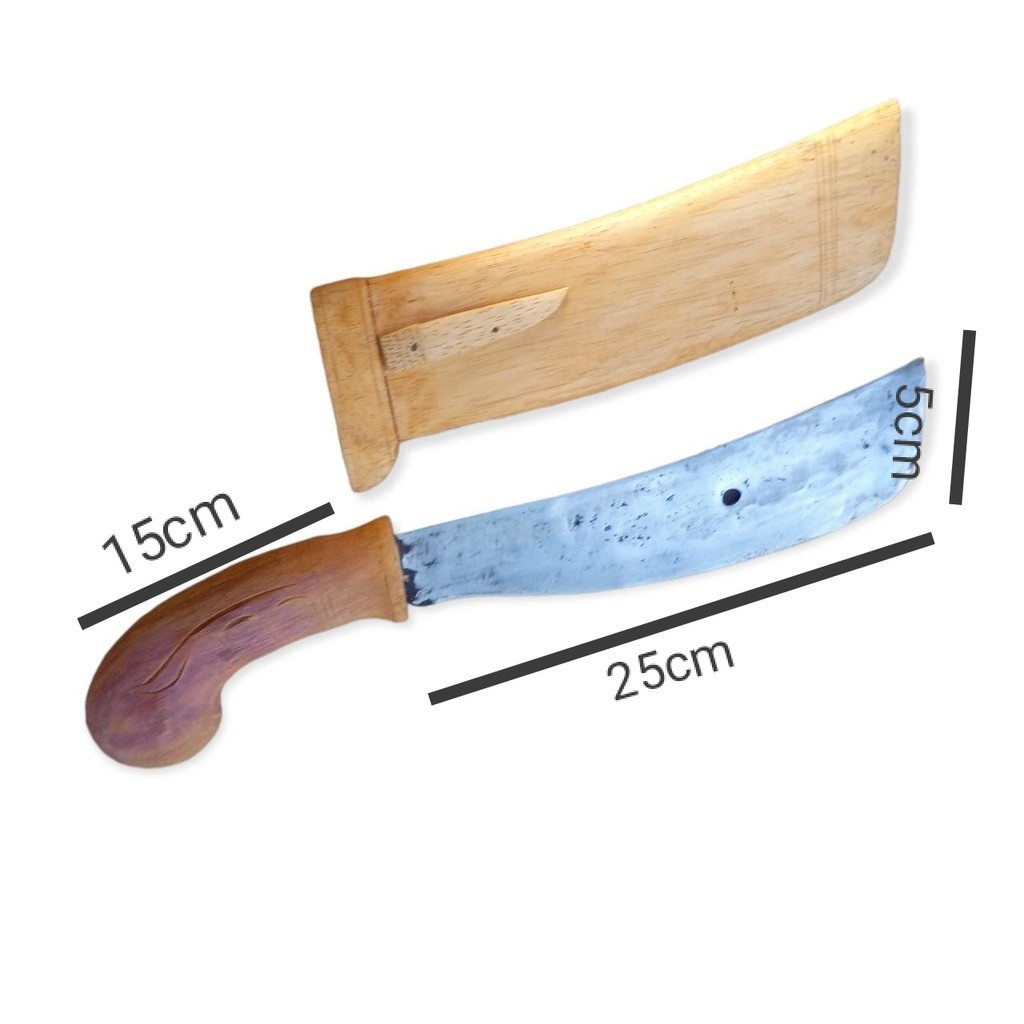 GOLOK KERJA BAHAN BAJA PER SEPUH,GOLOK TANJUNG SIANG