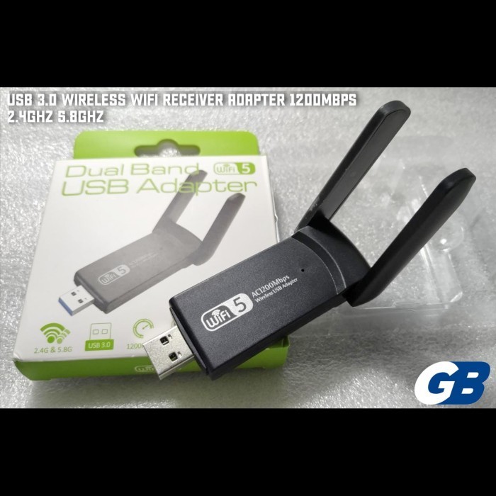 Andar USB 3.0 Wifi Wireless Receiver Adapter 1200Mbps 2.4GHz 5.8GHz - NO Bluetooth