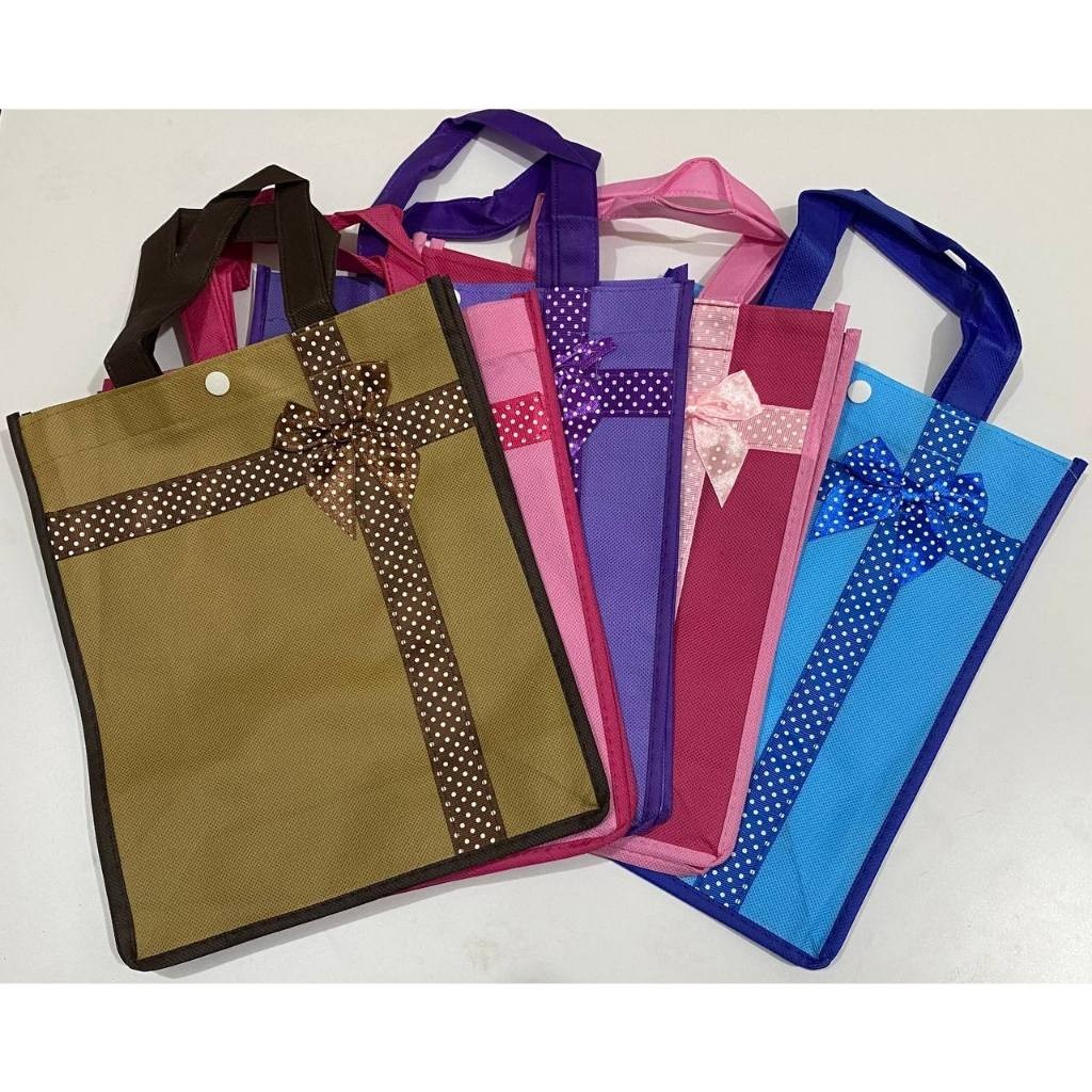 

CelineCheryl Tas Tenteng Pita kancing (B) 28x34x10cm/Tas Unik/Lucu/Tas Natal Pesta Grosir Pku