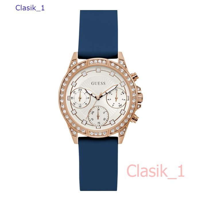 Original 100% GUESS GW0222L2  GEMINI Jam Tangan Wanita  Blue Rose
