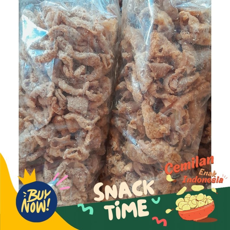 

Special Diskon Kripik kulit ayam crispy 1kg