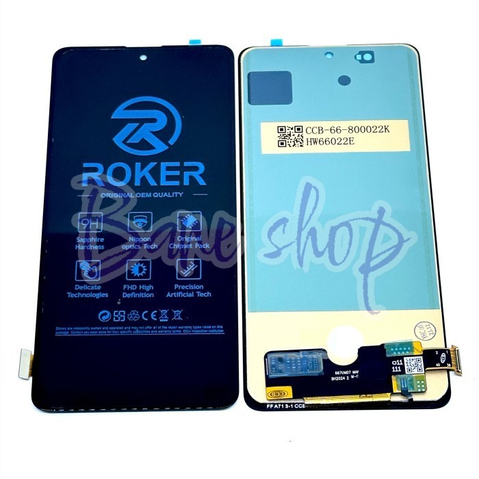 LCD TOUCHSCREEN SAMSUNG A71 2020 - A715 A715F LCD TS FULLSET ORIGINAL ROKER