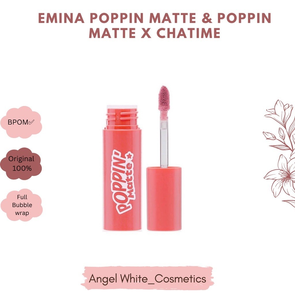 Emina Poppin’ Matte -Poppin matte X chatime